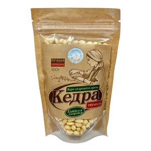 Ядро кедрового ореха ручной работы, 100г.