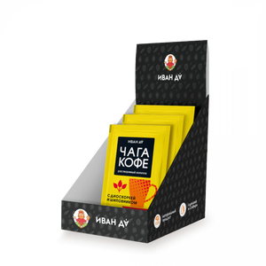 Растворимый напиток “Чага кофе” с диоскореей и шиповником, 3г