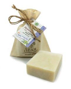 ЦИРЮЛЬНИК. Оливковое мыло для бритья, 80 г.