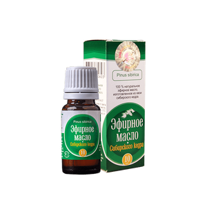 Масло эфирное из хвои сибирского кедра, 10мл