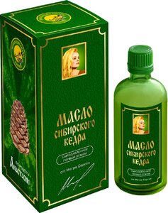 Масло кедровое, сыродавленное, 100г