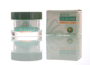 Крем-бальзам массажный с чагой "Кедра", 30 мл.