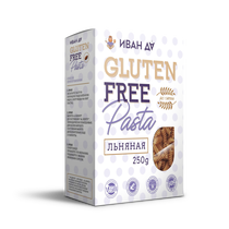 Паста льняная, безглютеновая 250гр, Иван Да