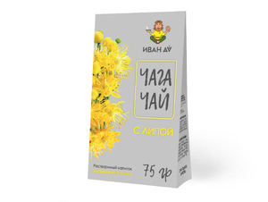 Чага чай с липой и донником, 75г