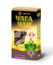 Чага чай с корнем лопуха, плитка, 96г