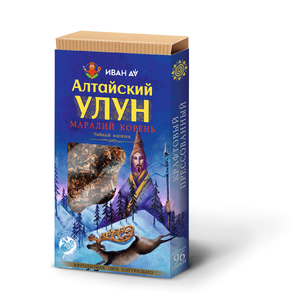 Чайный напиток “Алтайский улун” мужской с маральим корнем, плиточный, 96г
