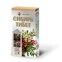 “Сибирь Тибет” чай черный непальский, софора, брусника, бархат амурский, плиточный, 96г