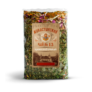 Фиточай “Монастырский” №13 Бронхолегочный, 100г