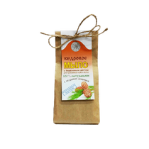 Кедровое мыло для проблемной кожи и волос с березовым дегтем, 80 г.