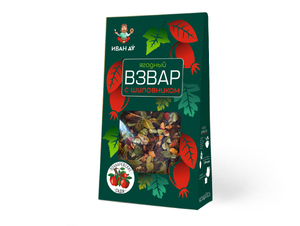 Взвар плодово-ягодный с шиповником, 96г