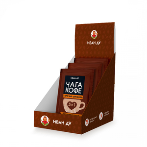 Растворимый напиток “Чага кофе” горячий шоколад, 3в1, 10г