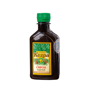 Сироп кедровый, 220 мл.