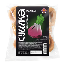 Сушка чесночная цельнозерновая на закваске, 150г