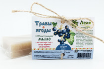 Мыло "Травы-ягоды" для сухой кожи, 80 г.