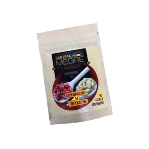 ЗАВТРАК MEGRE С БРУСНИКОЙ, 60 Г.