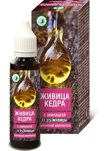 Живица кедра с эхинацеей